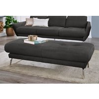 W.SCHILLIG Hocker "softy", mit dekorativer Heftung im Sitz, Füße Chrom glänzend von W.Schillig
