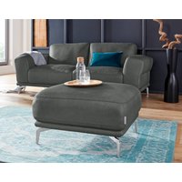 W.SCHILLIG Hocker "montanaa", mit Metallfüßen in Chrom glänzend, Breite 71 cm von W.Schillig