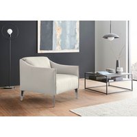 W.SCHILLIG Cocktailsessel "sally Designsessel, Loungesessel,", mit Metall-Winkelfüßen in Chrom glänzend von W.Schillig
