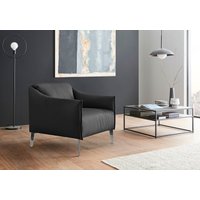 W.SCHILLIG Cocktailsessel "sally Designsessel, Loungesessel,", mit Metall-Winkelfüßen in Chrom glänzend von W.Schillig