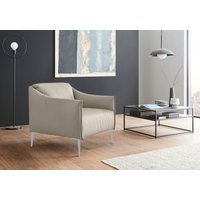 W.SCHILLIG Cocktailsessel "sally" mit Metallfüßen in Silber matt von W.Schillig