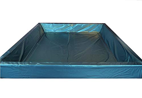 WABEZU Mesamoll2® Wasserbett Sicherheitswanne Softside Wasserbett, Auslaufschutz, Sicherheitsfolie (180 x 210 cm) von WABEZU