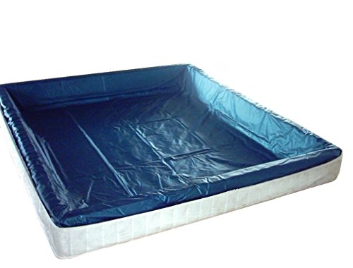 WABEZU Wasserbett Auslaufschutz Sicherheitswanne als Outliner für Softside Wasserbetten (200 x 200 cm) von WABEZU
