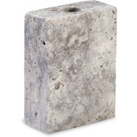 Kerzenständer Epode 1 travertin silver von WABI SABI NORDIC