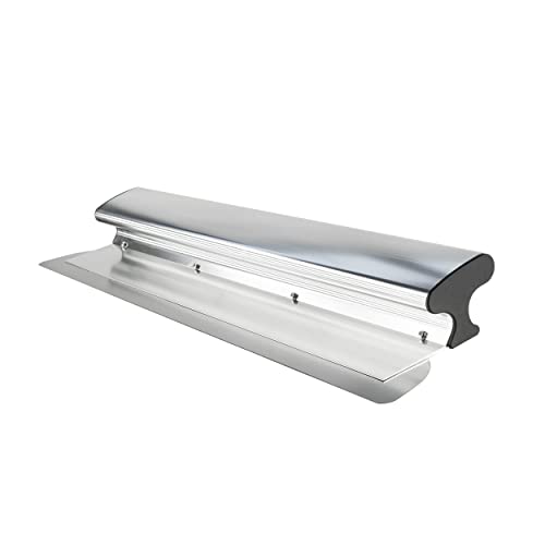 WABROTECH Ergonomisch Flächenspachtel mit Handlichem Griff 80 cm - Hand-Breitspachtel 0,8 kg - Aluminium Fassadenspachtel zum Spachteln von Wand und Deckenflächen - Trockenbau werkzeug aus Edelstahl von WABROTECH