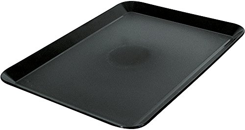 WACA 5 x Auslageplatte/Auslageschale/Thekenplatte, schwarz | Gr. 39 cm x 28 cm von WACA