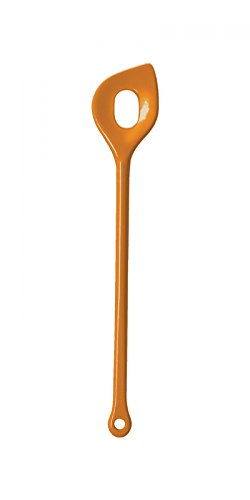 WACA 0225 Spitz-Lochlöffel Küchenhelfer Mehrwegartikel 310 mm, Farbe:orange von WACA