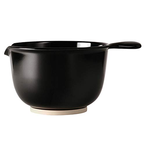 WACA 1052 Rührschüssel Koch-/Backutensil (Dm 192, 210 oder 244 mm), Farbe:schwarz, Größe:3.750 ml von WACA