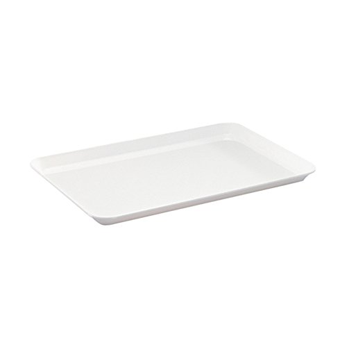 WACA 1313-710 Auslageplatte Präsentationsplatte 350 x 240 x 17 mm weiß von WACA