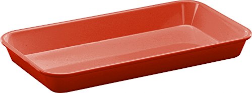 WACA 1402 Auslageschale Präsentationsschale 290 x 160 x 35 mm, Farbe:rot von WACA