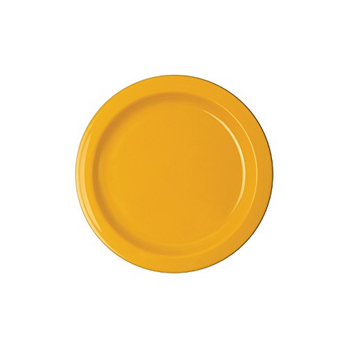 WACA 6066 Speisenteller Kunststoffteller Dm 215 mm, Farbe:gelb von WACA