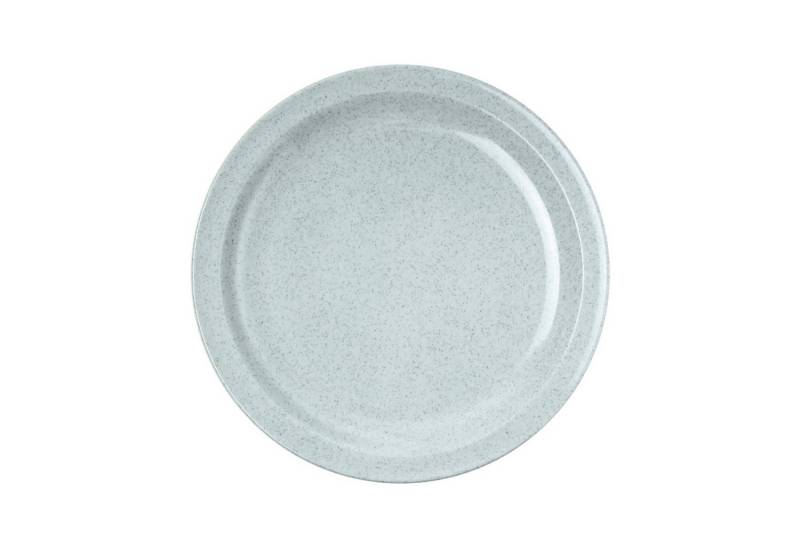 WACA Kunststoffteller Waca Speiseteller Granit Uni – Melamin Ø 27 cm Flach, (1 St) von WACA