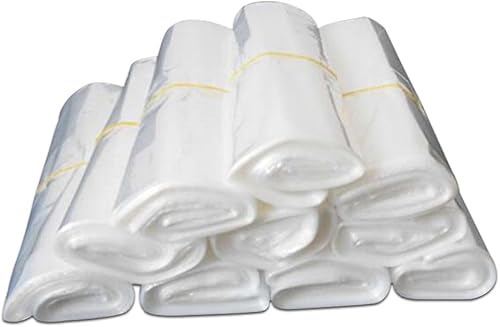 WACCOMT Pack 100 Stück Schrumpffolie Taschen Klare POF Heißsiegel Schrumpffolie Taschen zum Verpacken von Schuhen Seife Kunst Kerzen Hausgemachte DIY Handwerk Geschenke (13x20cm (5.1x7.8inch)) von WACCOMT Pack