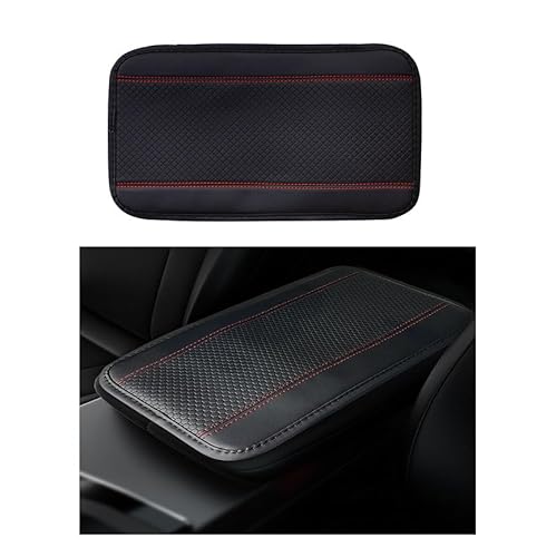 WACDXST Auto Armlehnen Polster,für Ford Mustang Mach-E 2021-2022 2023 2024 Schutzabdeckung Mittelkonsole Auto Armlehnenschoner Armlehnenbox Abdeckung pad,A von WACDXST