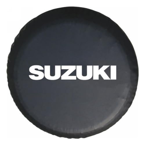 WACDXST Auto Ersatzradabdeckung, für Suzuki Jimny GJ FJ/Samurai 1998-2023 Waterproof Staubdicht Ersatzreifen Schutz Abdeckung Außendekoration Zubehör,C-16in WACDXST Auto Ersatzradabdeckung, für Suzuki Jimny GJ FJ/Samurai 1998-2023 Waterproof Staubdicht Ersatzreifen Schutz Abdeckung Außendekoration Zubehör,C-16in von WACDXST
