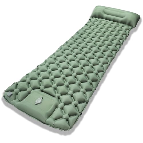 WACDXST Auto Matratze,für V-W Golf 8 MK8 2020-2023 Luftmatratze with Luftpumpe Dickere SUV Aufblasbares Bett für Outdoor Camping Traveling,A von WACDXST