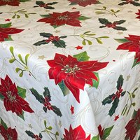 Wachstuch Tischdecke Weihnachten Weihnachtsstern P847-3 Größe Frei Wählbar in Eckig Rund Oval Wachstuch Tischdecke Weihnachten Weihnachtsstern P847-3 Größe Frei Wählbar in Eckig Rund Oval von WACHSTUCH24