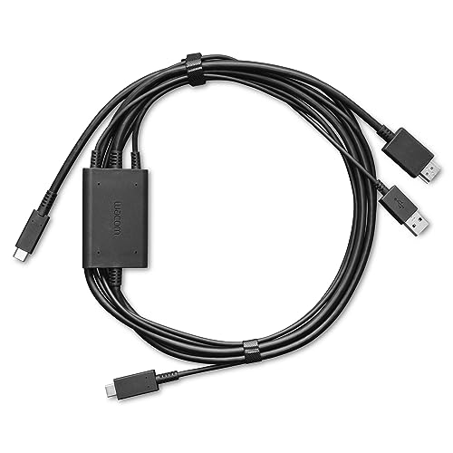 WACOM One 3-in-1-Kabel One 12 One One 13 Touch WACOM One 3-in-1-Kabel One 12 One One 13 Touch von Wacom