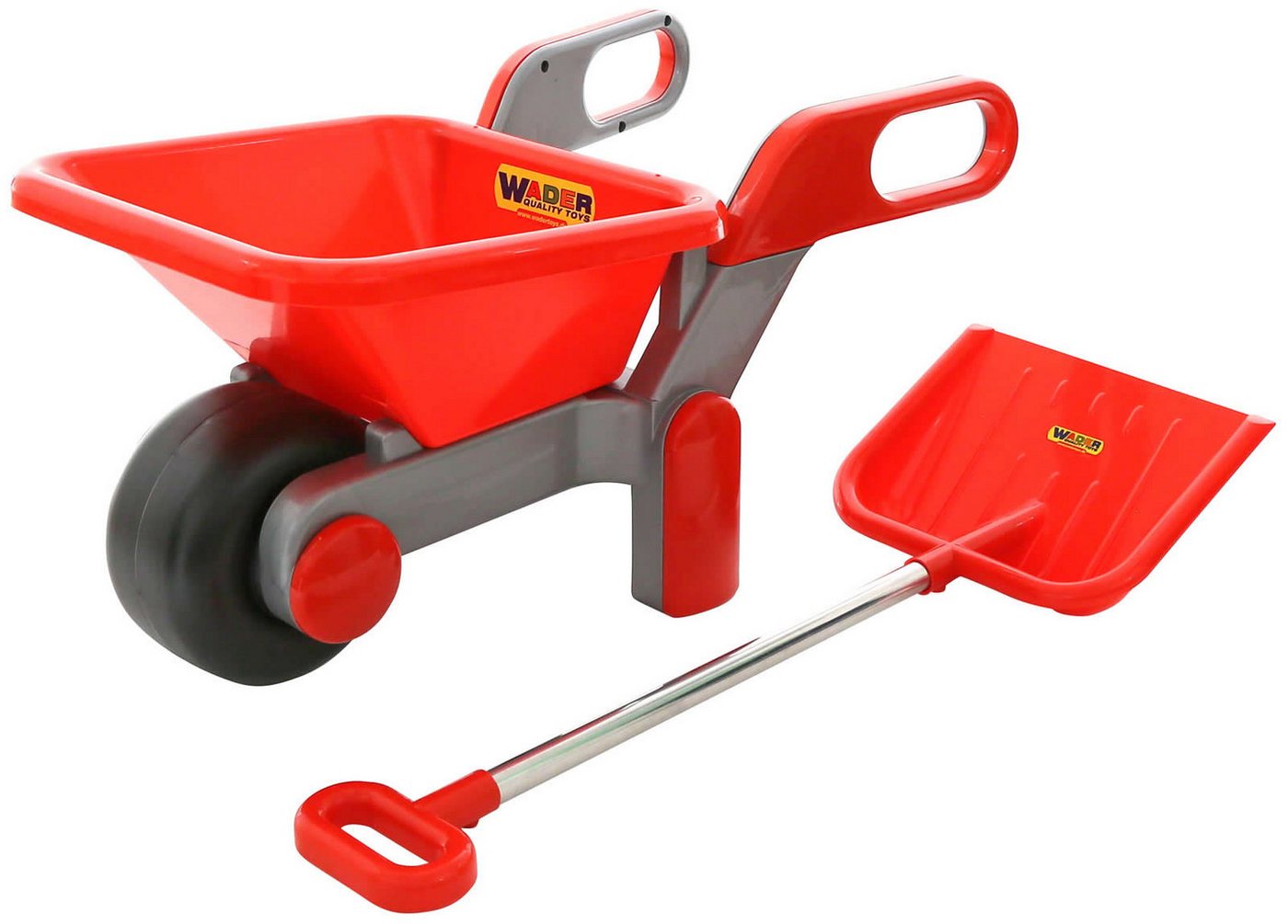WADER QUALITY TOYS Schubkarre Allroundschaufel Schneeschaufel Schneeschieber Schaufel 70 cm WADER QUALITY TOYS Schubkarre Allroundschaufel Schneeschaufel Schneeschieber Schaufel 70 cm von WADER QUALITY TOYS