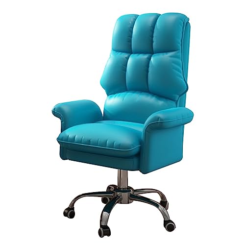 Gaming-Stuhl, Stühle mit hoher Rückenlehne, Akzentstühle für Wohnzimmer, ergonomischer Bürostuhl, Computerstühle für Erwachsene, Studenten-Studienstuhl, Lift-Stühle, Sessel für Schlafzimmer/blau To von WADRBSW