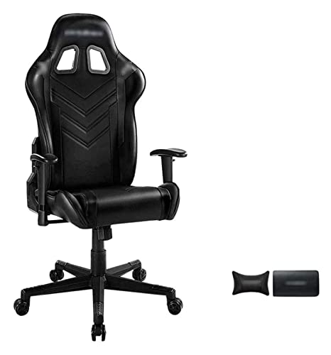 WADRBSW Bürostuhl, Schreibtischstuhl, E-Sport-Stuhl, Spielstuhl, ergonomischer Bürostuhl, Lederarmlehne, Boss-Stuhl, Computerstuhl, Lift-Drehstuhl, Vollmond to Pursue Happiness von WADRBSW