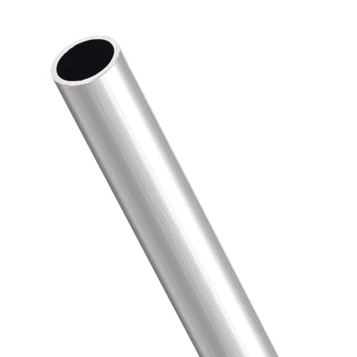 6063 Aluminium-Rundrohr, Außendurchmesser 18mm, Länge 500mm, Nahtloses Gerades Metallrohr for Heimwerkerarbeiten(OD 18mm ID 13mm) von WAFBOH