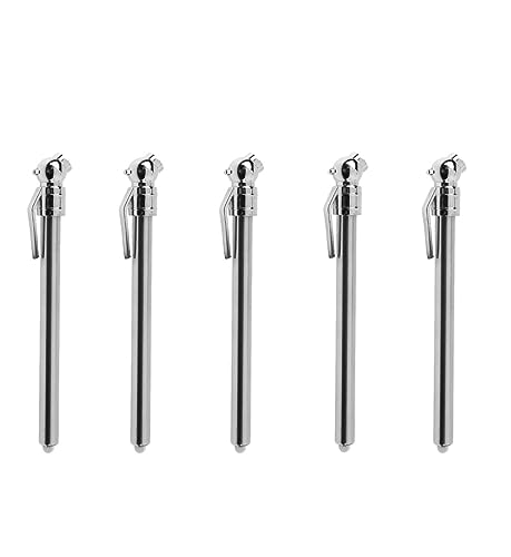 1-5 stücke Edelstahl Stift Geformt Auto Fahrzeug Reifen Manometer Test Meter Gauge Tragbare Auto Reifen Manometer barometer Einfach Zu Bedienen(5pcs) von WAFOHSR