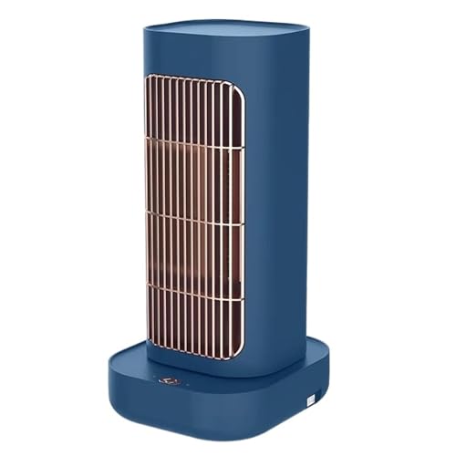 1300 W Desktop-Kleinheizung Mit Schüttelbarem Kopf, Keramik-PTC-Schnellheizung, Intelligente Elektrische Heimheizung Einfach Zu Bedienen(Blue) von WAFOHSR