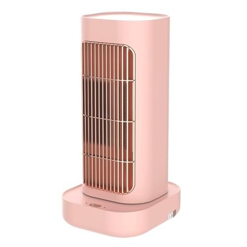 1300 W Desktop-Kleinheizung Mit Schüttelbarem Kopf, Keramik-PTC-Schnellheizung, Intelligente Elektrische Heimheizung Einfach Zu Bedienen(Pink) von WAFOHSR