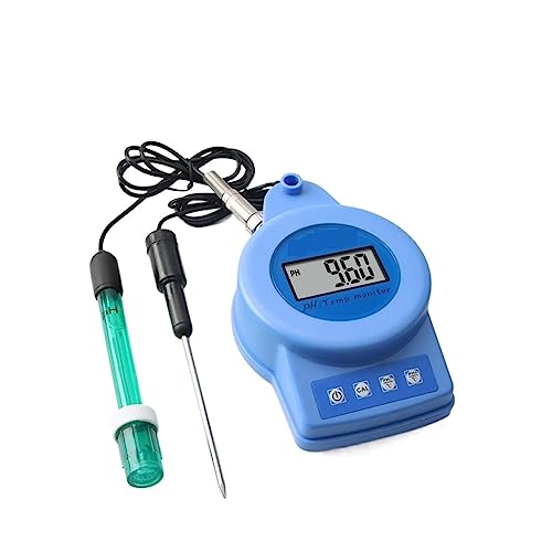 2-in-1-PH- und TEMP-Messgerät kalibriert automatisch PH und Thermometer for Pools, Trinkwasser, Aquarium und Labor Vielseitig Einsetzbar von WAFOHSR