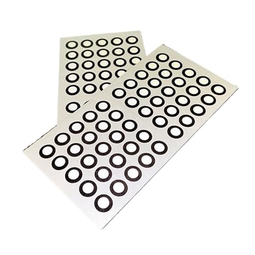 3D-Scanner-Aufkleber, Dynamische 3D-Reflexionsmarker, Bewegungserfassungs-Reflexionsmarker – 5000 Stück Vielseitig Einsetzbar(6 inside and 10 outside) von WAFOHSR