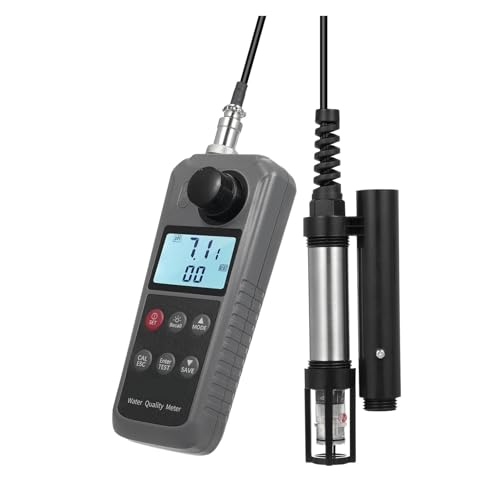 6 In 1 Digitaler Tester For Gelösten Sauerstoff Wasserqualitätsdetektor PH-Wert Temperatur Ammoniak Messgerät For Gelösten Sauerstoff Vielseitig Einsetzbar von WAFOHSR