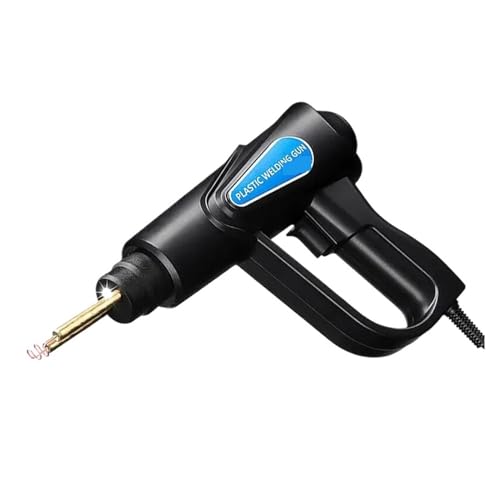 70 W Handheld-Kunststoffschweißgerät-Kit Heißkunststoff-Schweißpistole Heißhefter Garagenwerkzeuge Mit 200/600/1000 Stück Heißheftklammern-Set Einfach Zu Bedienen(With 600 Pcs) von WAFOHSR