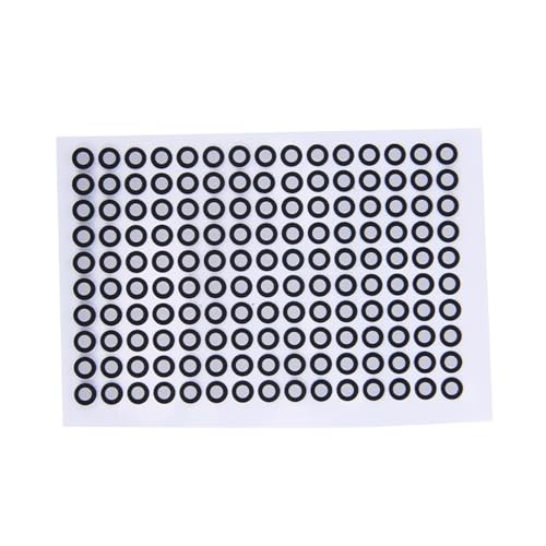 Dünnflüssige, Nicht Klebende Reflektor-Kennzeichnungspunkte, 6 Innen Und 10 Außen, 1500 Stk. 3D-Scanning-Reflexaufkleber, Reflektor-Markierungspunkte Vielseitig Einsetzbar Dünnflüssige, Nicht Klebende Reflektor-Kennzeichnungspunkte, 6 Innen Und 10 Außen, 1500 Stk. 3D-Scanning-Reflexaufkleber, Reflektor-Markierungspunkte Vielseitig Einsetzbar von WAFOHSR