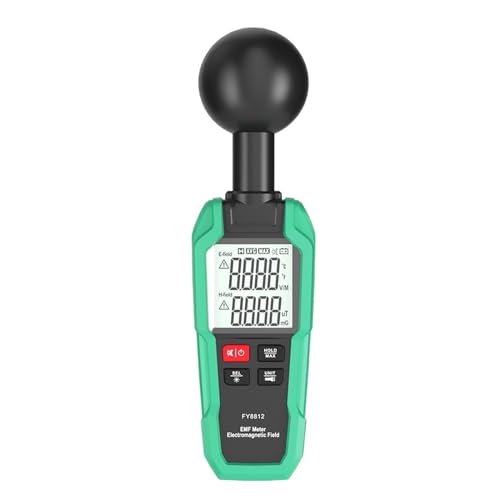 EMF-Messrät, Elektromagnetischer Feldtester, Hochpräzises Elektromagnetisches Strahlungsmessrät, Elektromagnetischer Wellenstrahlungsdetektor Breit Einsetzbar(FY8812) von WAFOHSR