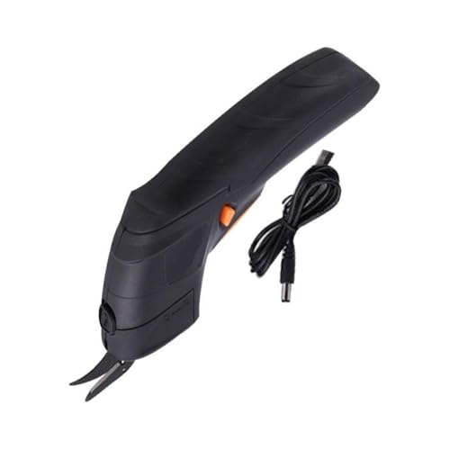 Elektrische Schere For Nähen, USB-Ladegerät, Hand-Lederschneideschere, Werkzeug, Elektrische Schere For Stoffe, Metall Einfach Zu Bedienen von WAFOHSR