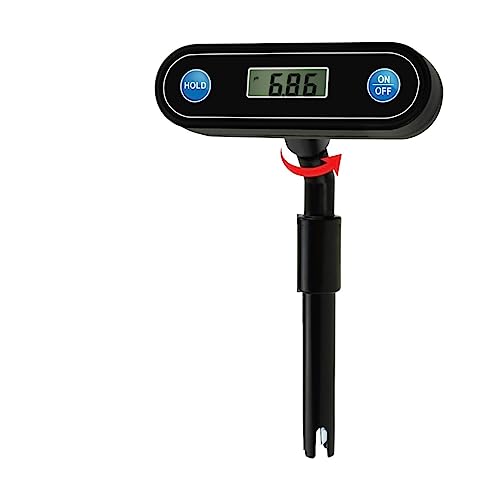 Flexibles pH-Messgerät im Taschenformat, Wasserqualitätstester, 360-Grad-Winkel, Anzeigebereich, Hydrokultur, Aquarien, Pools Vielseitig Einsetzbar von WAFOHSR