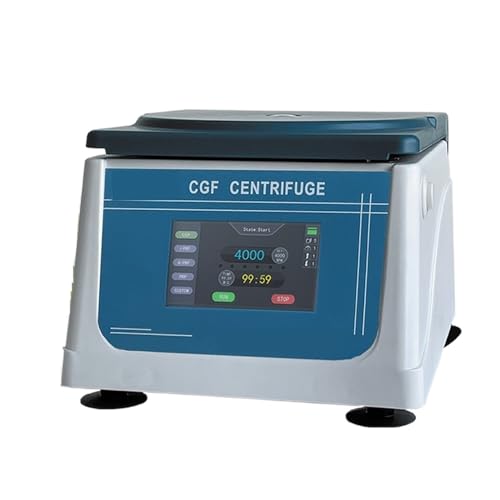 Laborzentrifuge Mit Niedriger Geschwindigkeit, 4000 U/min, PRF-Maschine, Plasma-Blutzentrifuge, Laborausrüstung Vielseitig Einsetzbar(LC-04P-L) von WAFOHSR