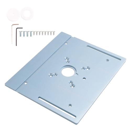 Router Tisch Einsatz Platte Holzbearbeitung Trimmer Elektrische Holz Fräsen Flip Platte For DIY Werkbank Breites Anwendungsspektrum von WAFOHSR