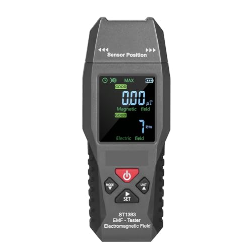 ST1393 Digital LCD EMF Messgerät Elektromagnetisches Feld EMF Detektor Handheld Elektromagnetisches Feld Strahlung Tester Breit Einsetzbar ST1393 Digital LCD EMF Messgerät Elektromagnetisches Feld EMF Detektor Handheld Elektromagnetisches Feld Strahlung Tester Breit Einsetzbar von WAFOHSR