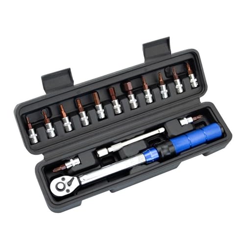 WAFOHSR 15PCs Quick Release Drehmomentschlüssel Reparatur Werkzeug Hohe Präzise Drehmoment Voreingestellte Einstellbare Ratsche Inbusschlüssel Werkzeug Steckschlüssel Kit Benutzerfreundlich WAFOHSR 15PCs Quick Release Drehmomentschlüssel Reparatur Werkzeug Hohe Präzise Drehmoment Voreingestellte Einstellbare Ratsche Inbusschlüssel Werkzeug Steckschlüssel Kit Benutzerfreundlich von WAFOHSR