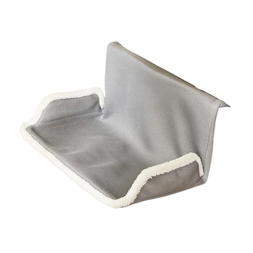 WAFOHSR Hängendes Katzenbett, Abnehmbare Katzenhängematte, Kätzchennest, Winterfensterseite, Langlebige Haustierbetten, Katzenzubehör KatzenhäNgematte(Gray-m) von WAFOHSR