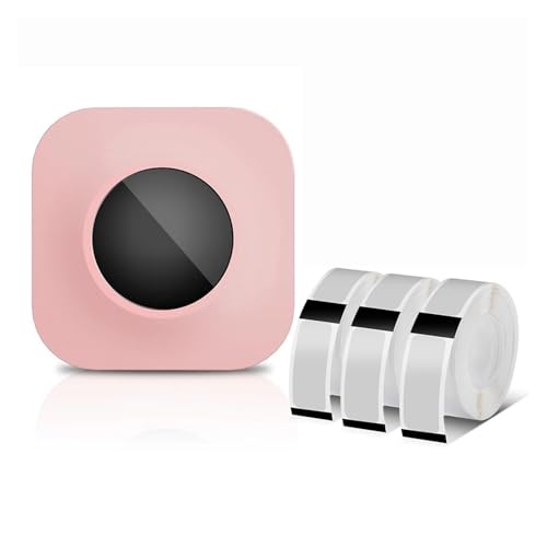 WAFOHSR Q30S Etikettendrucker, Mini-Taschen-Bluetooth-Thermoetikettendrucker, DIY-Datumsaufkleber-Etikettenmaschine, Verschiedene Etikettenpapiere Einfach Zu Bedienen(Pink C) von WAFOHSR