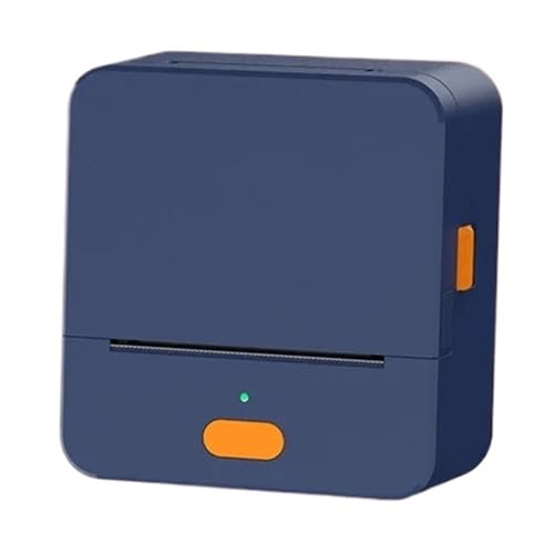 WAFOHSR Tragbarer Mini-Thermo-Etikettendrucker for Schmucketiketten P1 Kabelloser, Tintenloser Logo-Aufkleber-Etikettendrucker Einfach Zu Bedienen(P1B 3Rolls 30x70 Red) von WAFOHSR