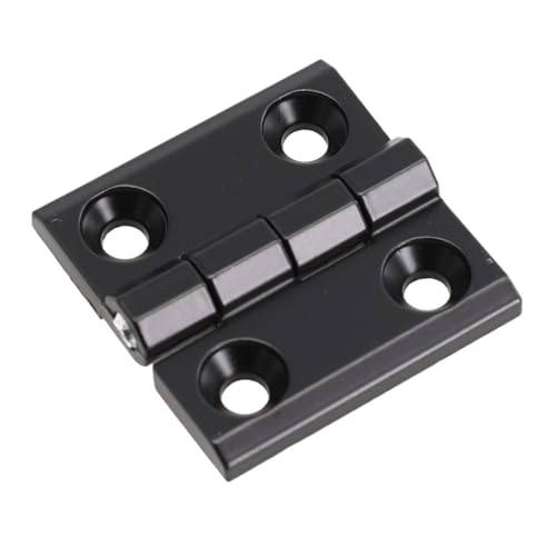WAFOHSR Türscharniere, Verteilerkasten, Robuste Industrie-Rückklappenscharniere, Aluminium-Box, Schranktürscharniere, Werkzeugmaschinen-Hardware (50x50mm) von WAFOHSR