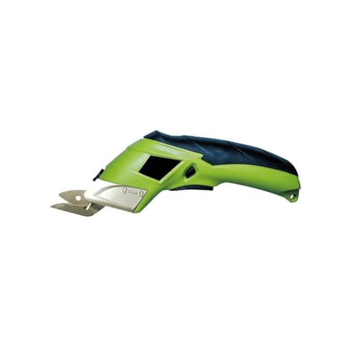 Wiederaufladbare Elektrische Schere, Kabelloser Akku-Schneider, For Stoff, Teppich, PVC, Leder, Schneidwerkzeuge, Kabellose Nähschere, Doppelklinge Einfach Zu Bedienen von WAFOHSR