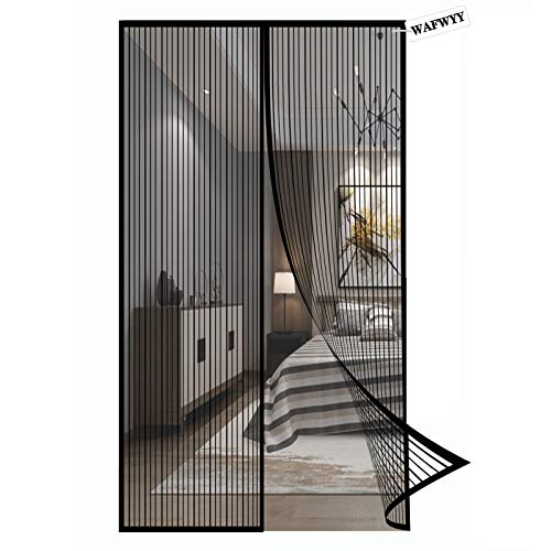 Magnet Fliegengitter Tür Insektenschutz, Der Magnetvorhang Ist Ideal Für Die Balkontür, Kellertür Und Terrassentür, Wohnzimmer Schiebetür Terrassentür Magnet Fliegengitter Tür Insektenschutz, Der Magnetvorhang Ist Ideal Für Die Balkontür, Kellertür Und Terrassentür, Wohnzimmer Schiebetür Terrassentür von WAFWYY