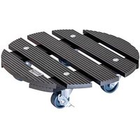 WAGNER® design yourself Pflanzenroller WPC GH 0525 Kunststoff anthrazit rund 29,0 x 7,5 cm von WAGNER® design yourself