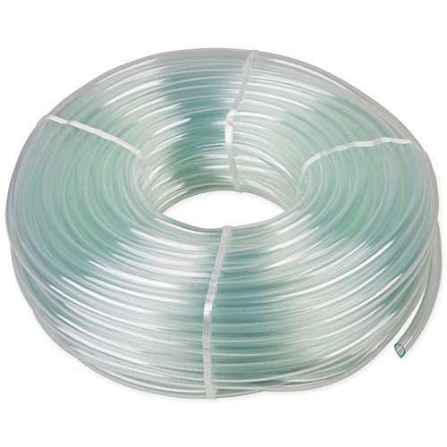 Wagner GREEN PVC Schlauch 9/12 mm glasklar transparent, Belüfterschlauch für Teiche und Aquarien (50 mtr.) von WAGNER GREEN Alles für den Gartenteich