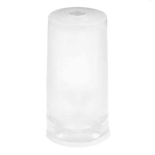 WAGNER Bodentürstopper/Wandtürstopper VULKANO BIG - Durchmesser Ø 45 x 75 mm, Puffer aus hochwertigem Vollgummi, transparent, zum Schrauben - Made in DE - 15525021 von WAGNER